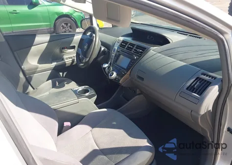 2012 Toyota Prius V Two from USA, damaged, VIN JTDZN3EU4C3129772